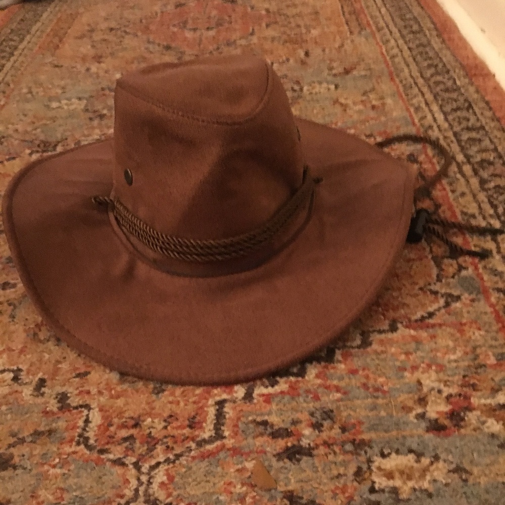 Brown Felt Rancher Hat